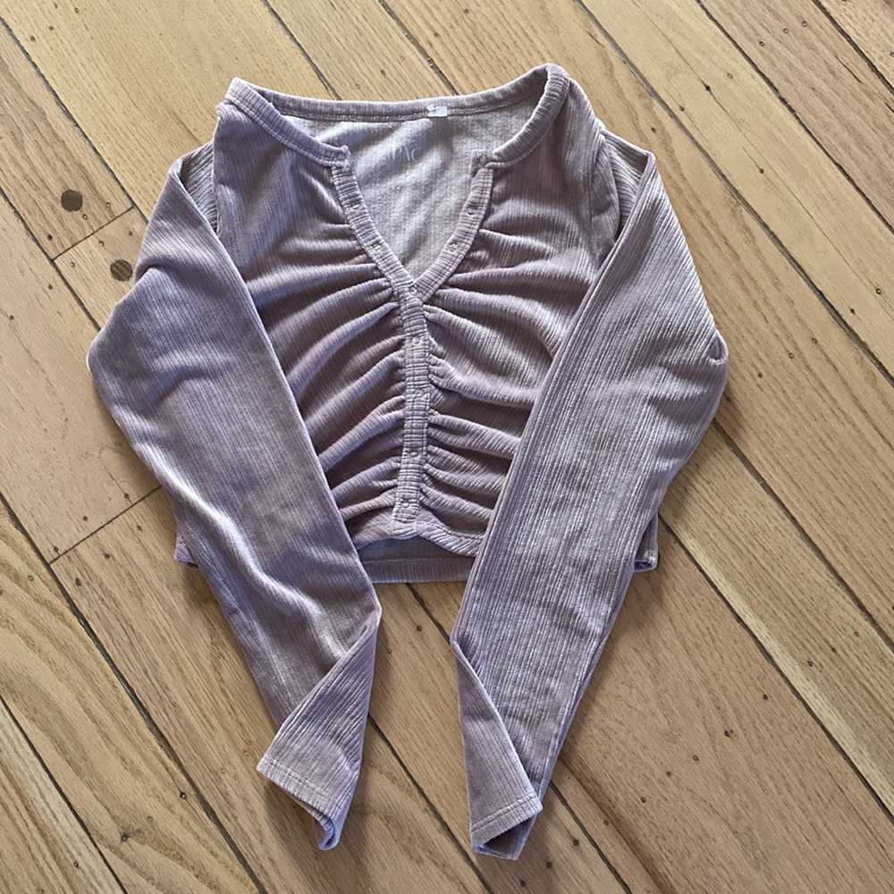 PacSun Women’s Crop Top Long Sleeved Size M